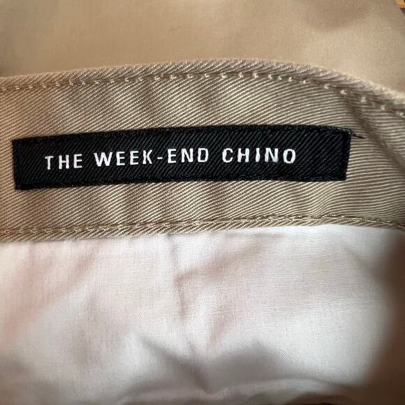 RVCA 10" The Weekend Chino Flat Front Shorts 21" Outseam in Khaki Men's 36 Waist - Picture 8 of 10